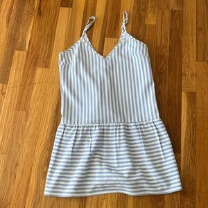 Sugar + Lips Women’s Blue and White Striped Dress Size XS